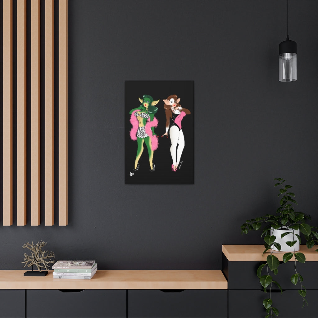 Gremlin Babes - Canvas Print