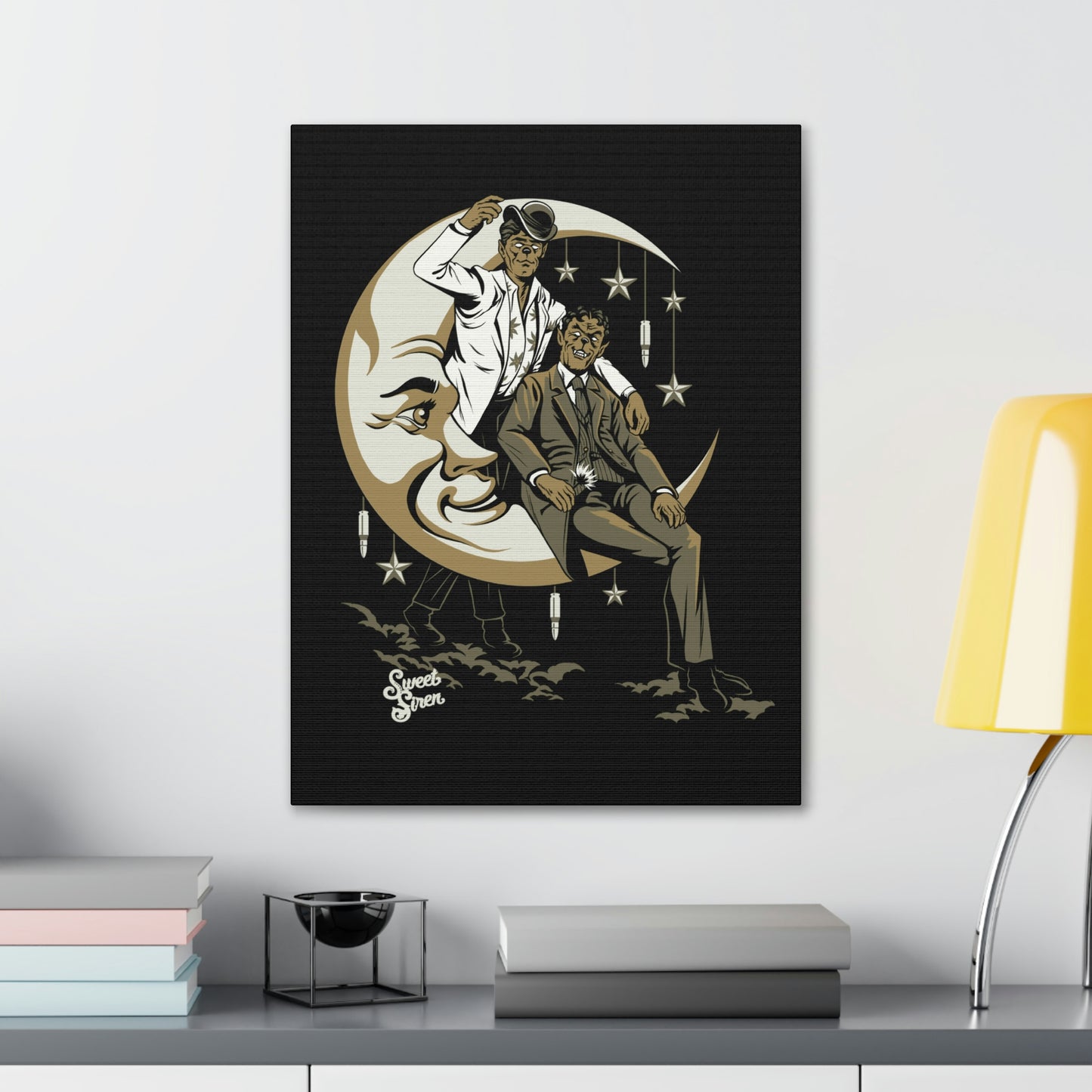 Queens of the Night Werewolves - Canvas Print