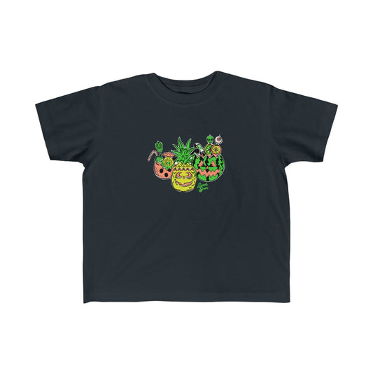 SummerWeen Tiki - Toddler Jersey Tee