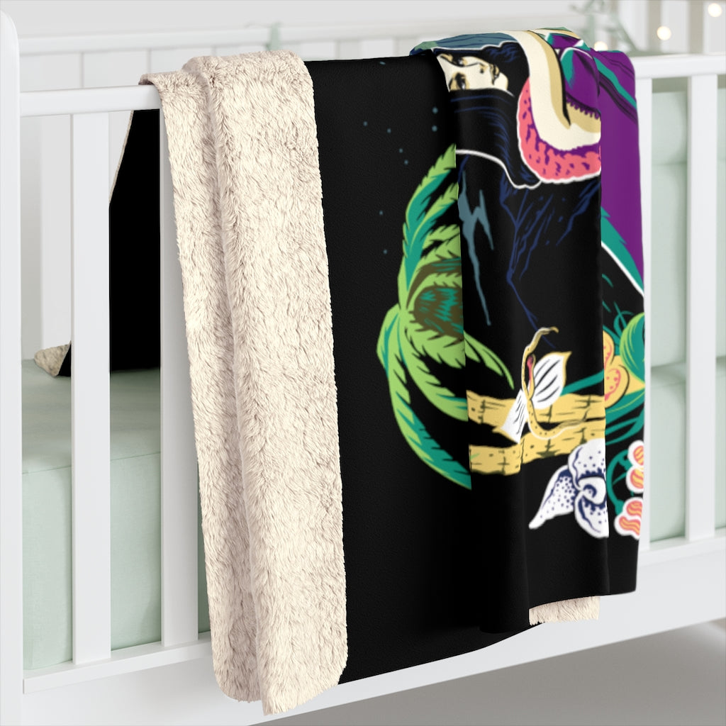 Vampires in Paradise - Sherpa Fleece Blanket