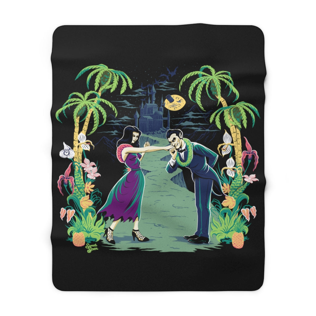 Vampires in Paradise - Sherpa Fleece Blanket