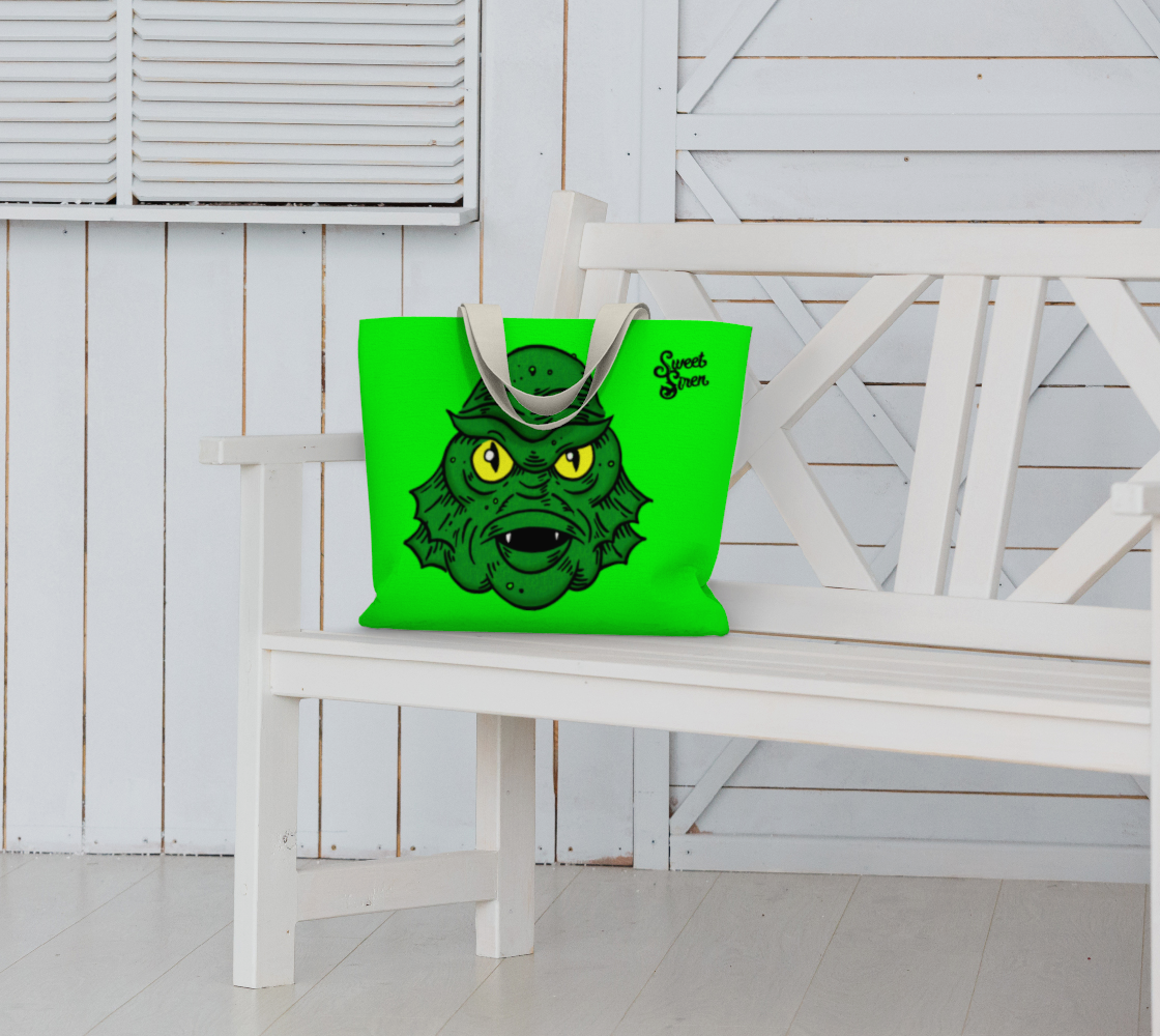 Creature Head - Beach Tote