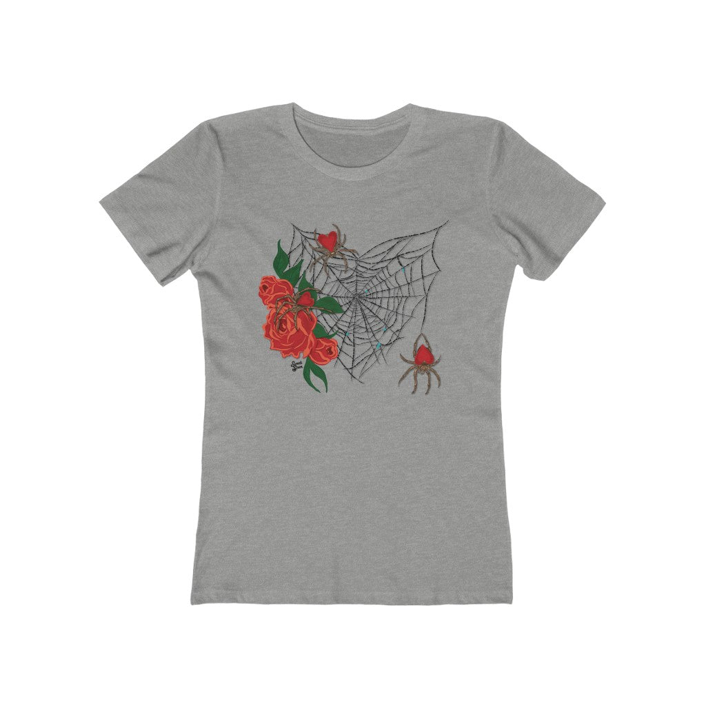 Valentine's Spider Web - Women's Tee