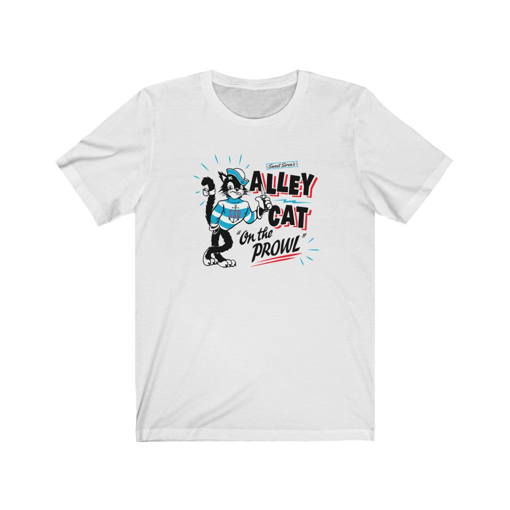 Alley Cat on the Prowl - Unisex Tee