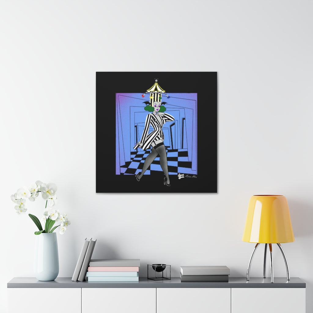 Beetlejuice Babe Canvas Print