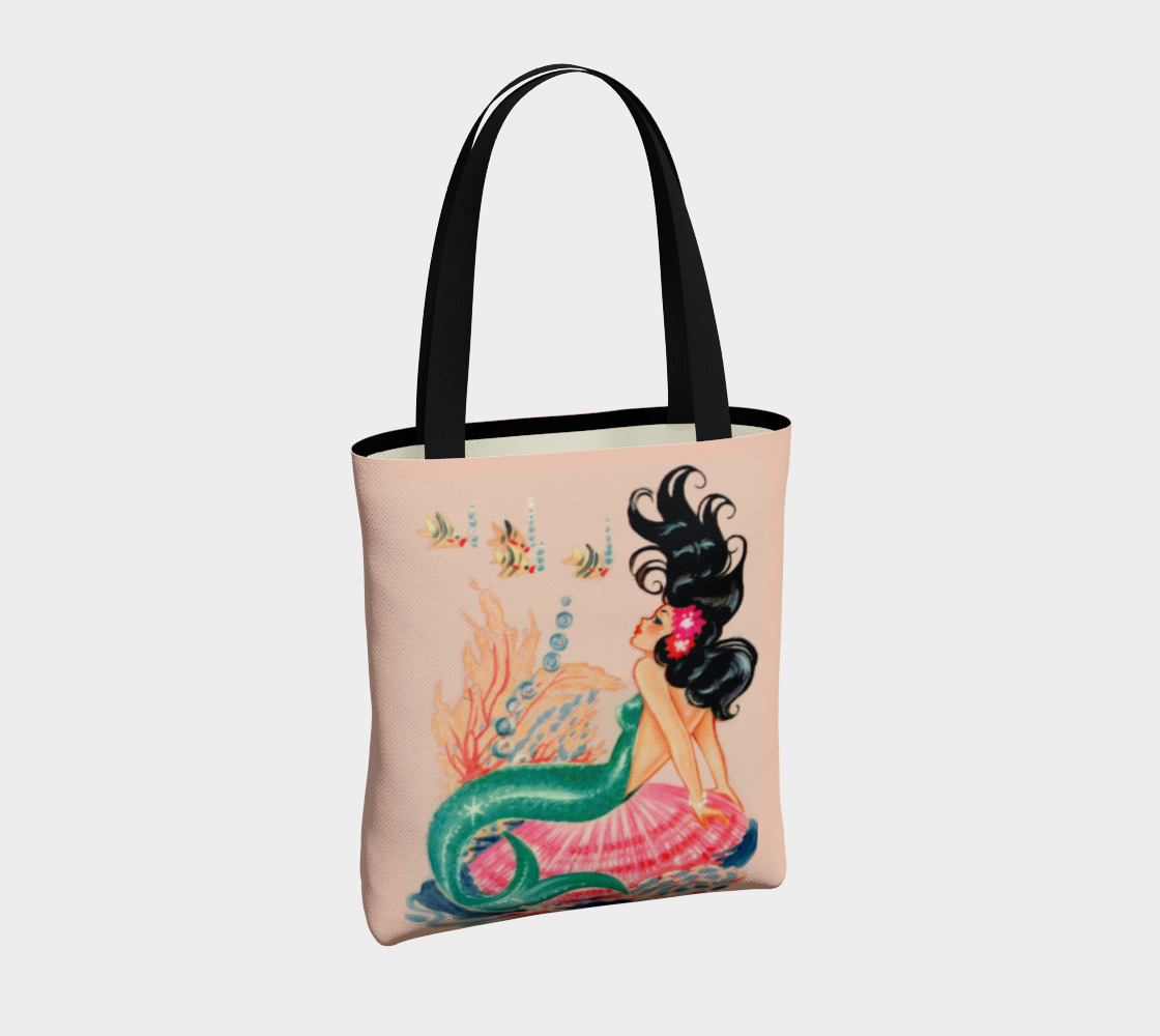 60's Mermaid Starlet - Basic Tote