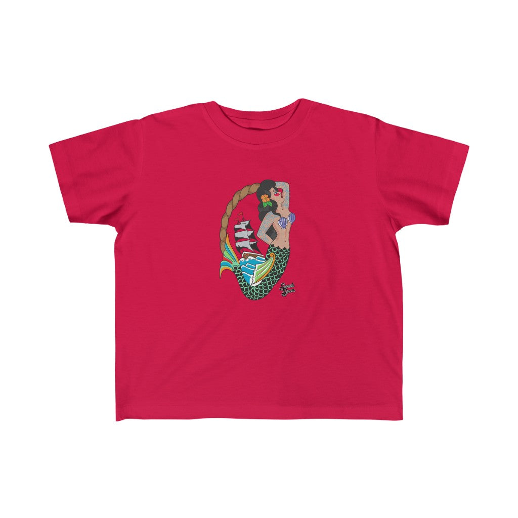 Sweet Siren Mermaid - Toddler Jersey Tee