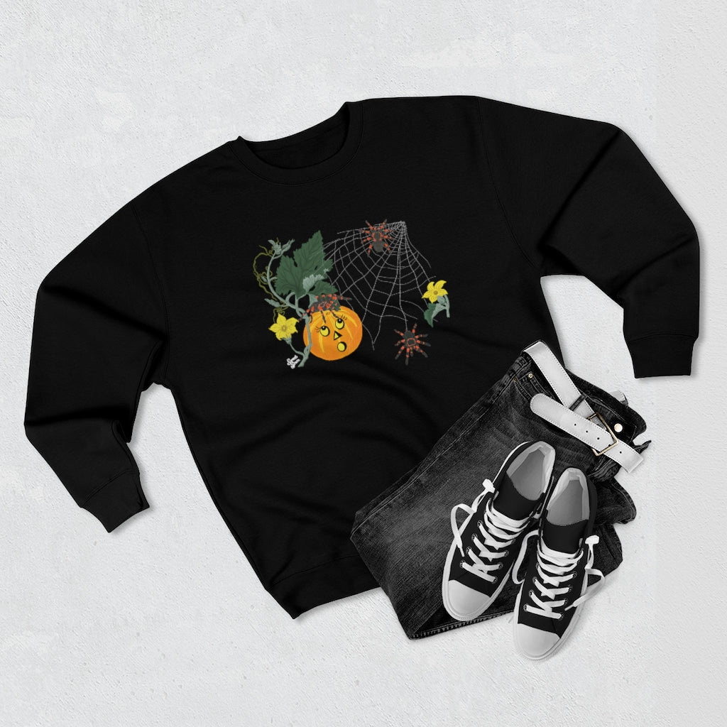 Fall Spiderweb - Unisex Crewneck Sweatshirt