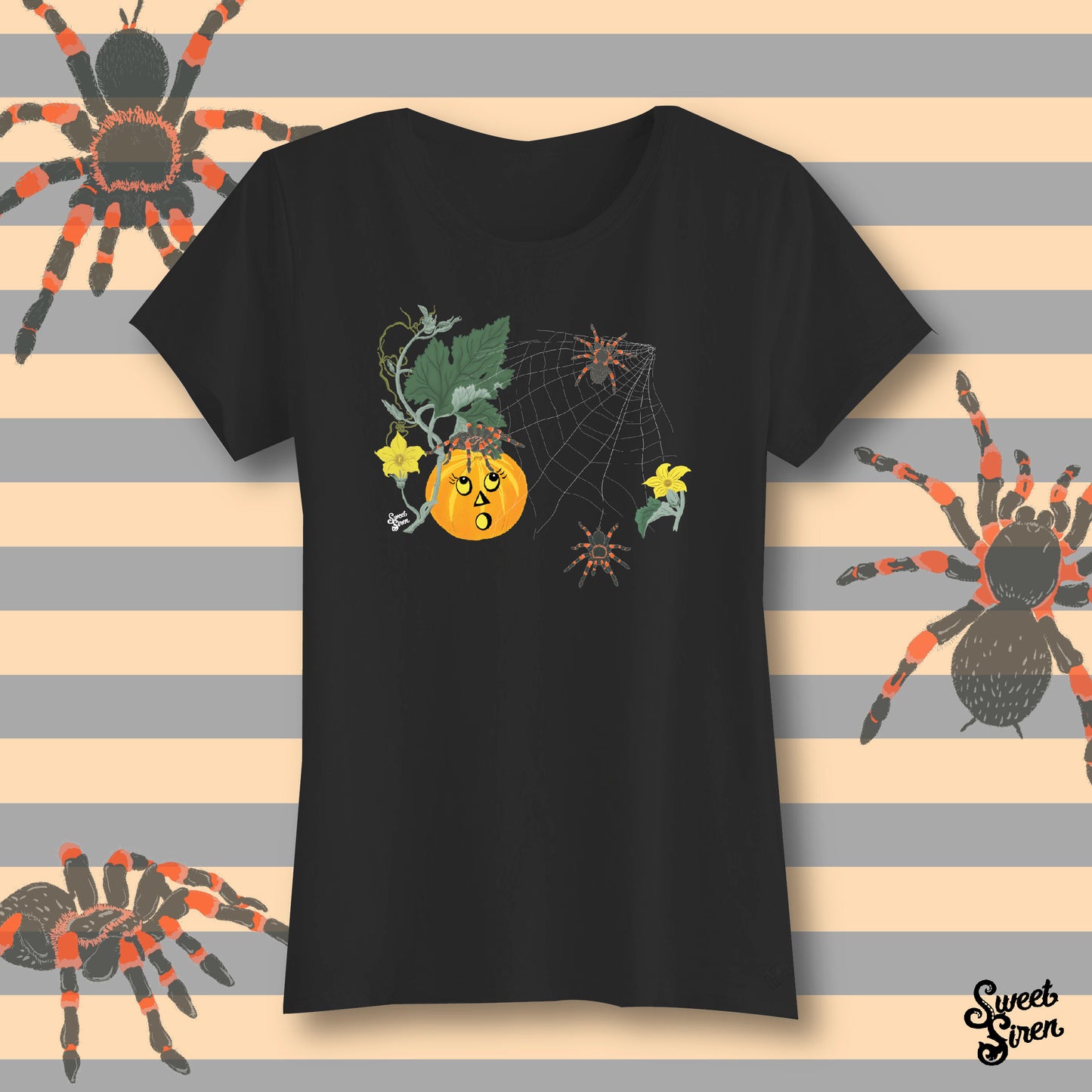 Fall Spiderweb - Women's Tee