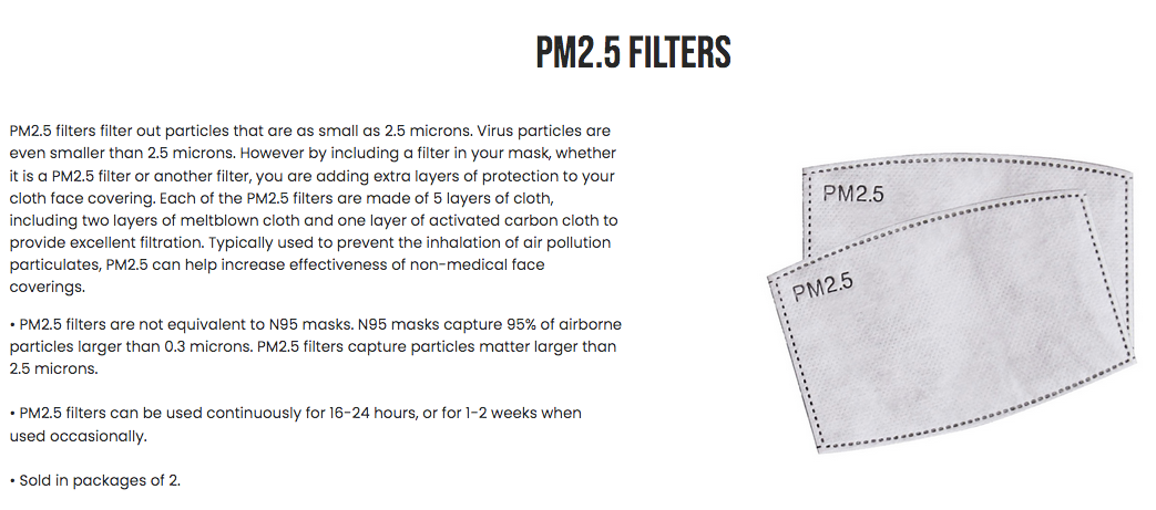 Clam Shell - Non Medical Face Covering