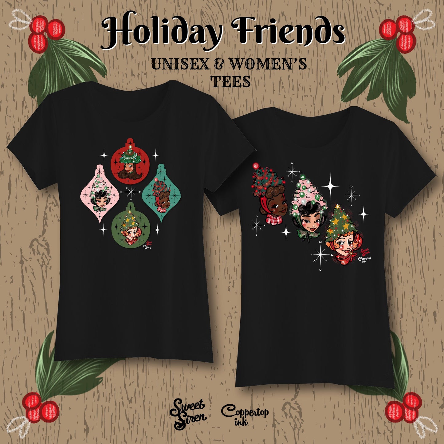 Holiday Friends - Women's Tee