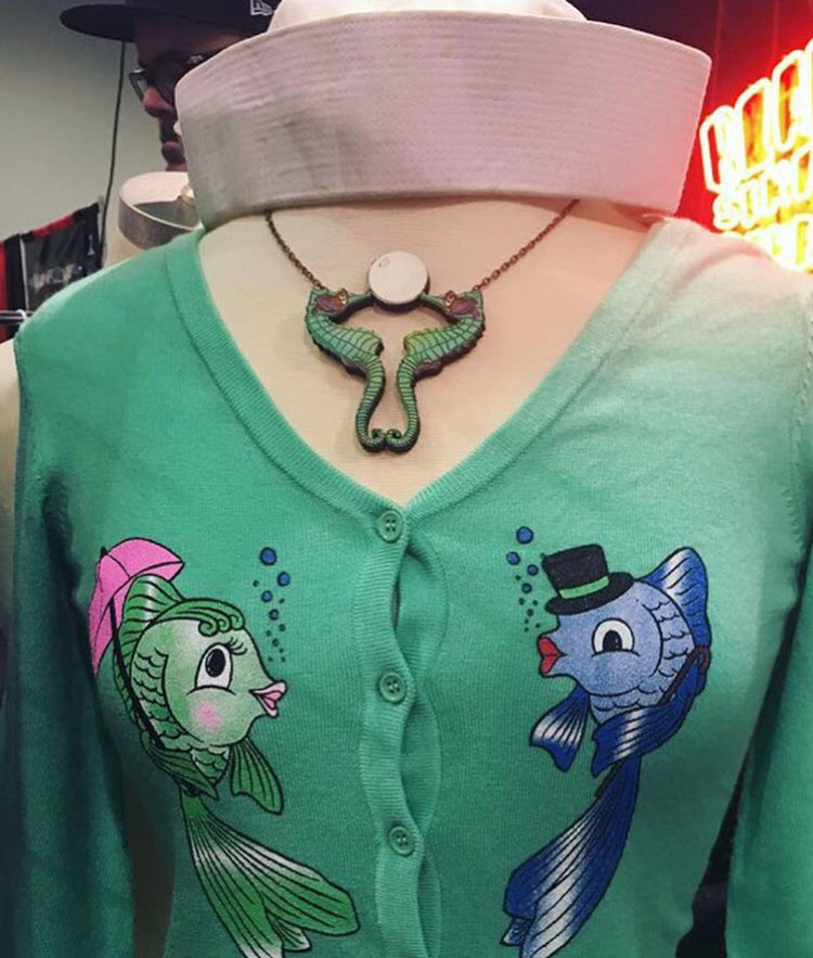 Seahorse Necklace - Large