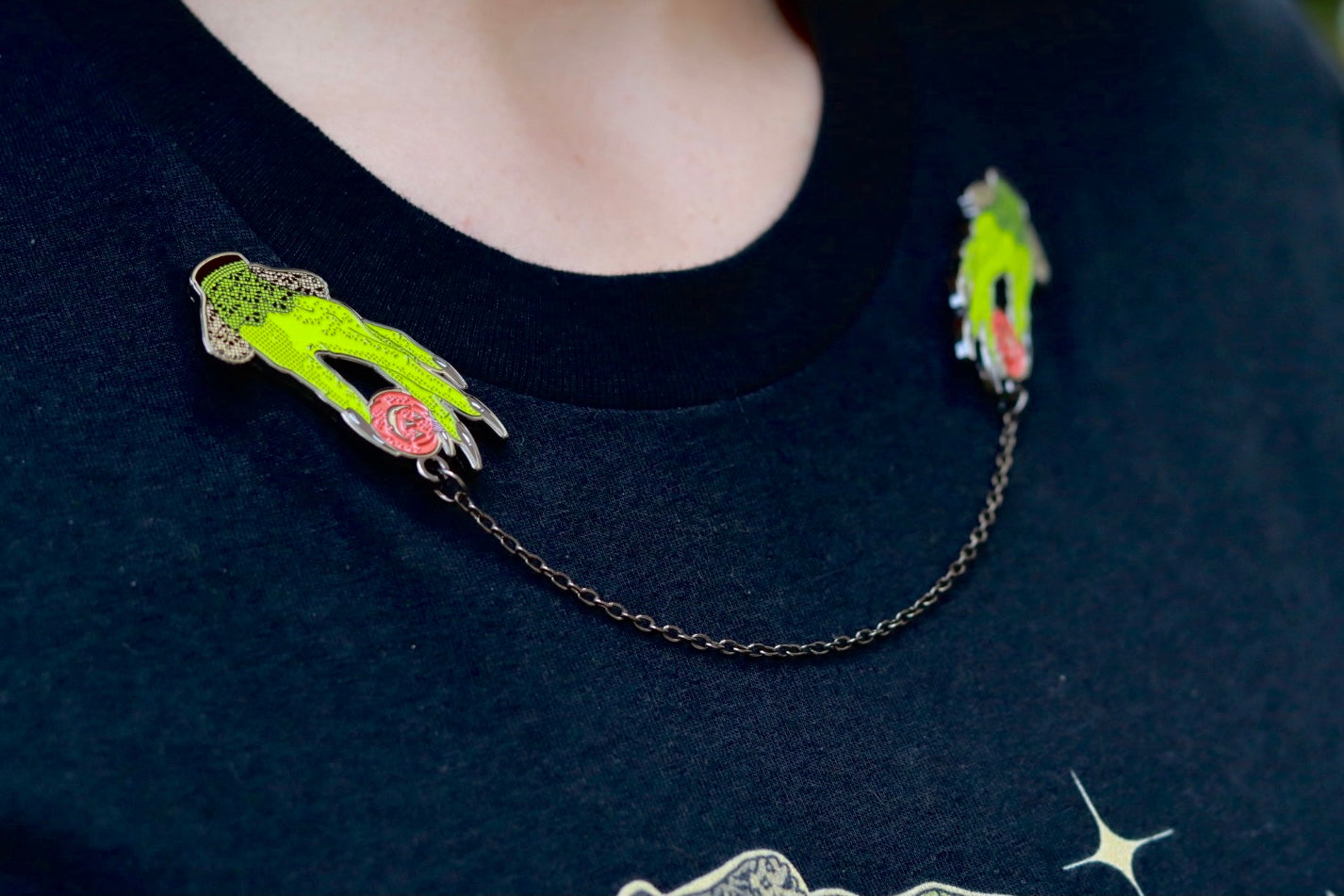 Siren Witch Hand - Enamel Pin Set