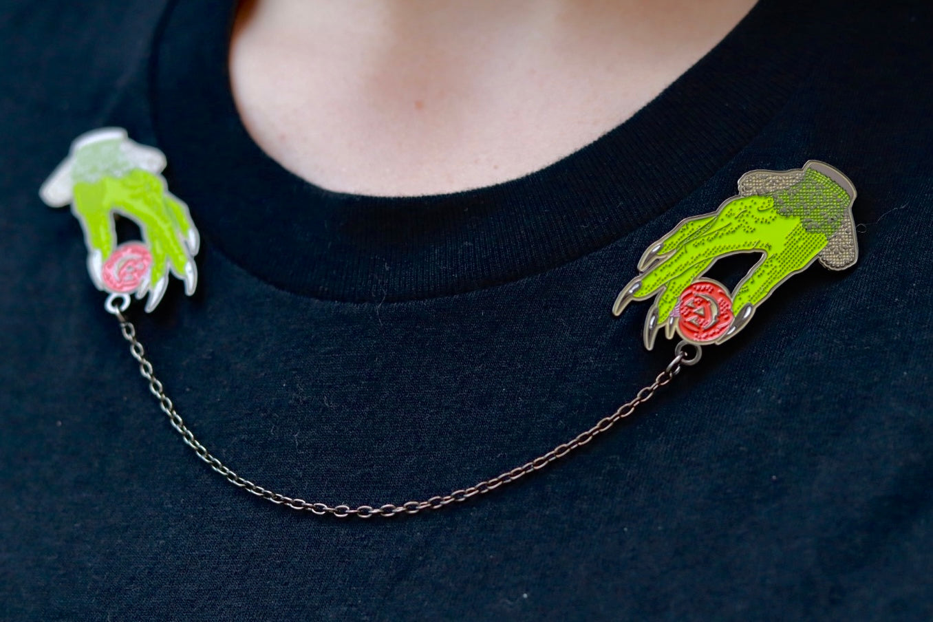 Siren Witch Hand - Enamel Pin Set