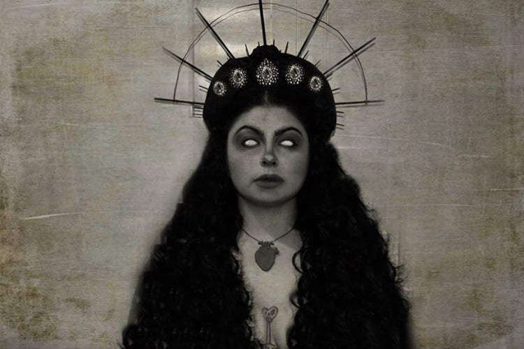 Human HEART wooden necklace