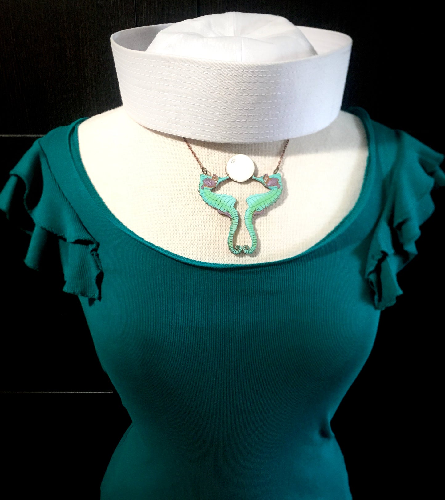 Seahorse Necklace - Large