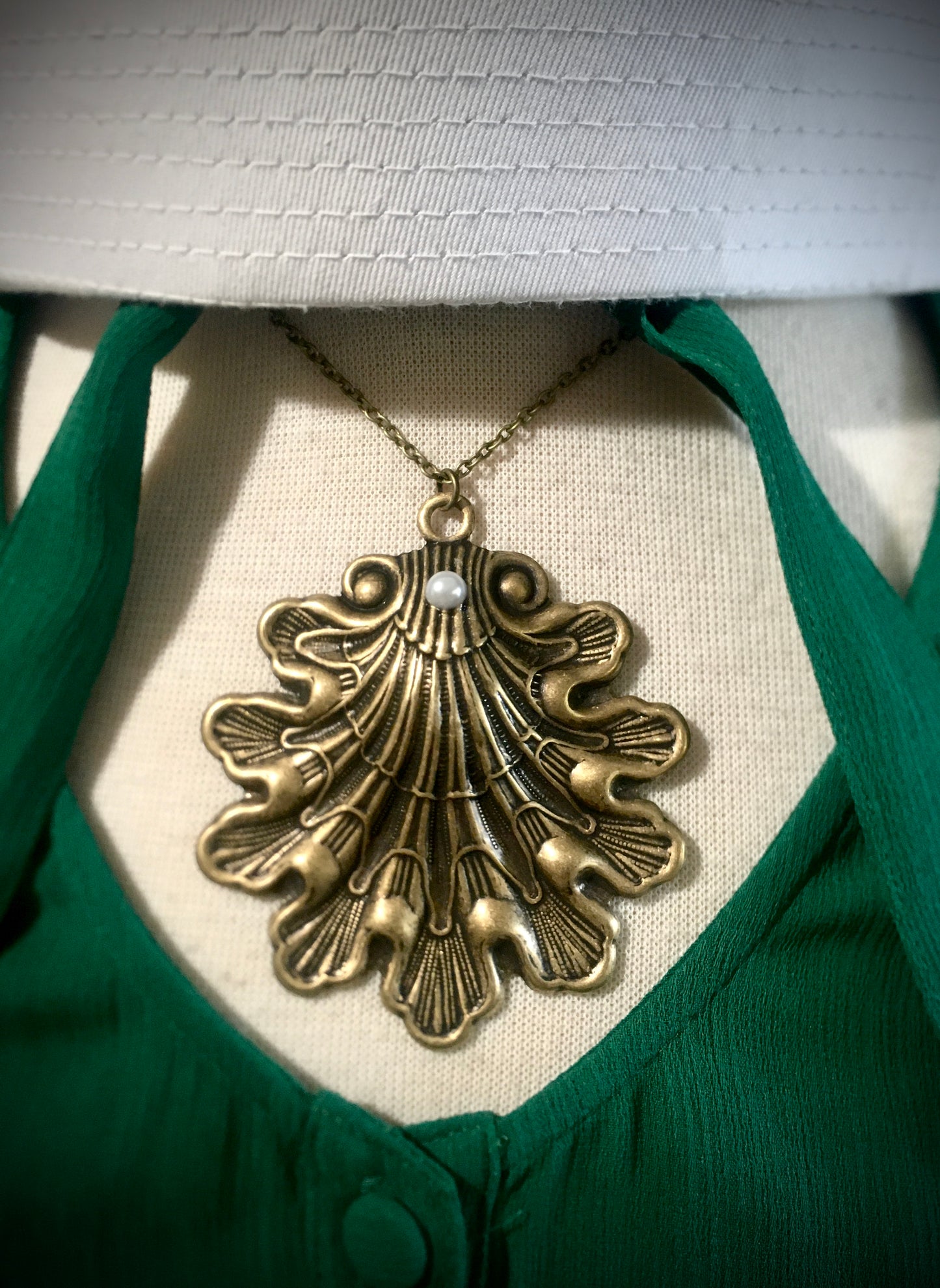 Victorian Sea Shell Necklace