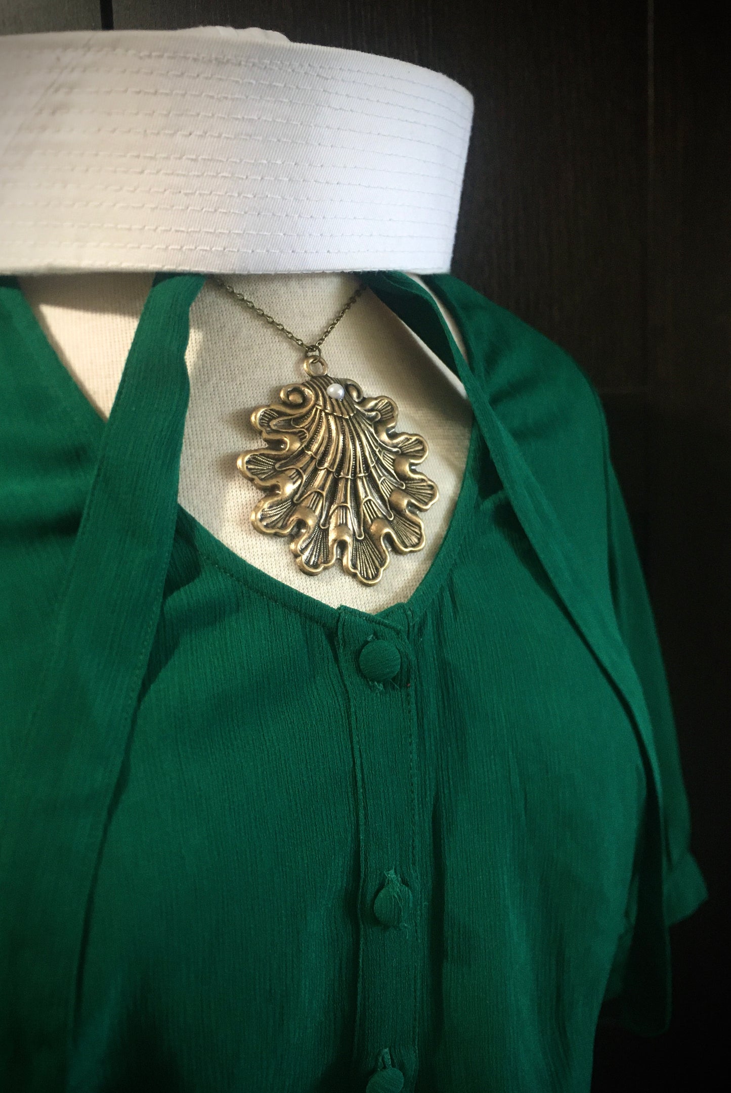 Victorian Sea Shell Necklace