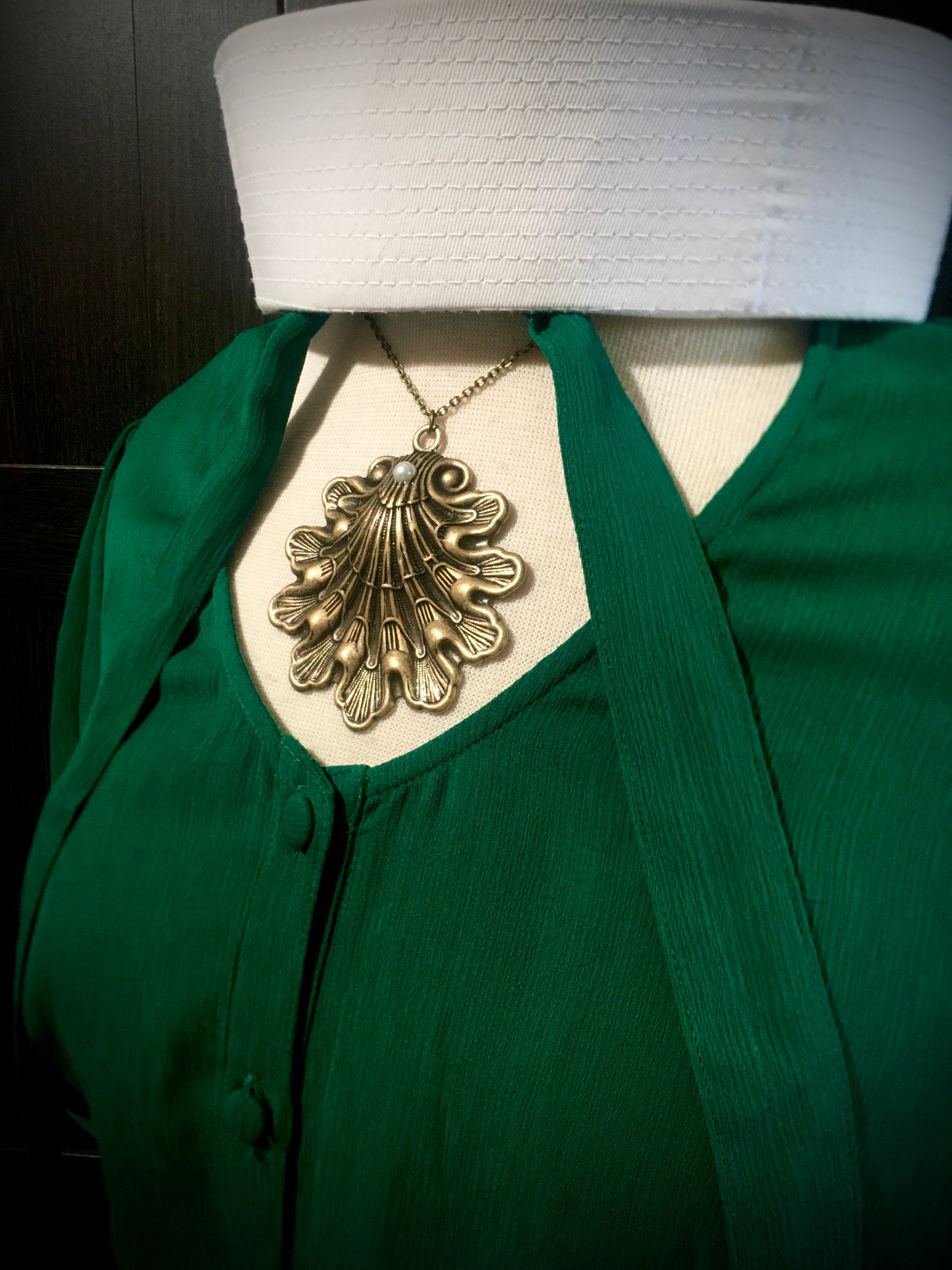 Victorian Sea Shell Necklace