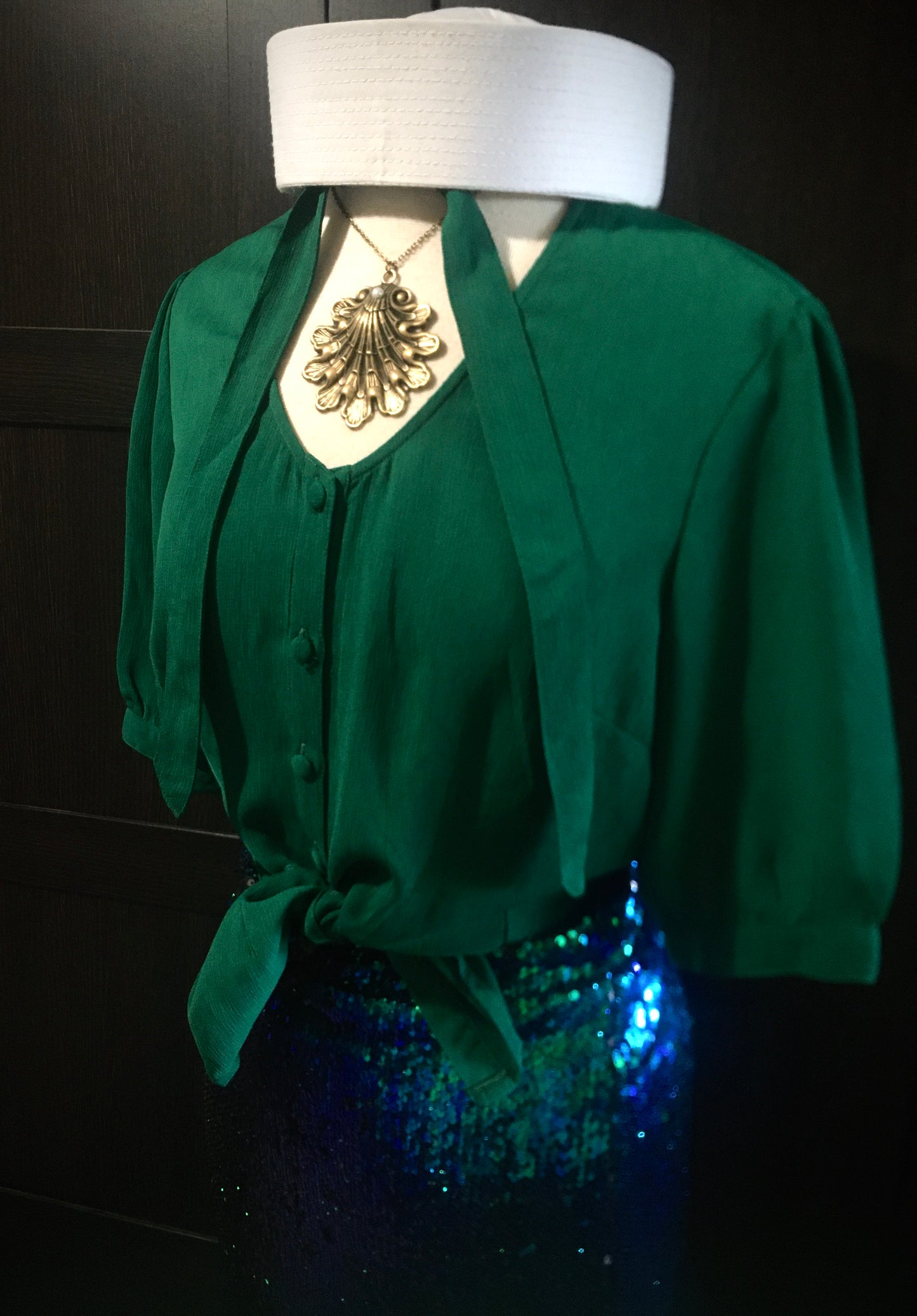 Victorian Sea Shell Necklace