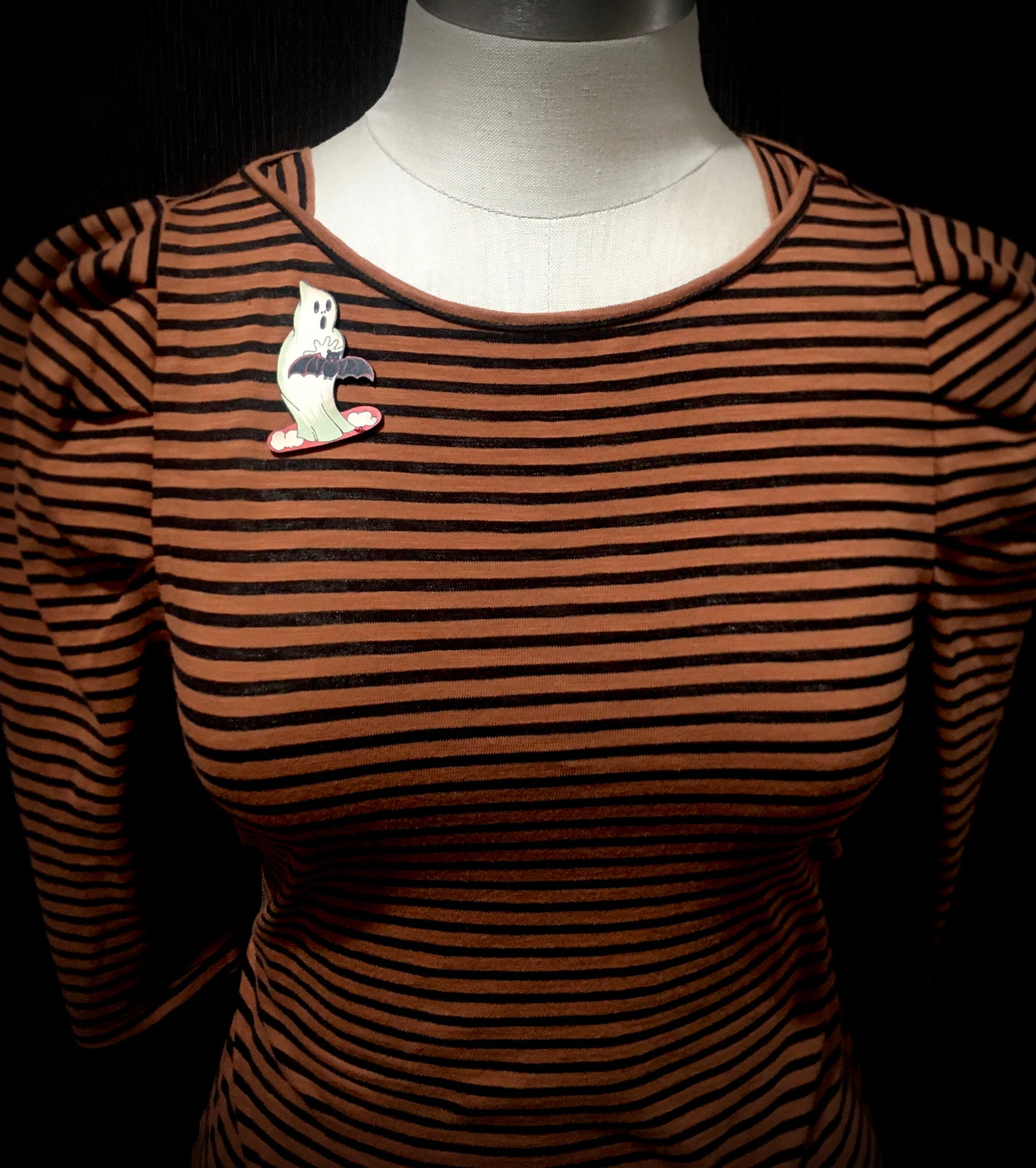 Ghost with Bat - PIN