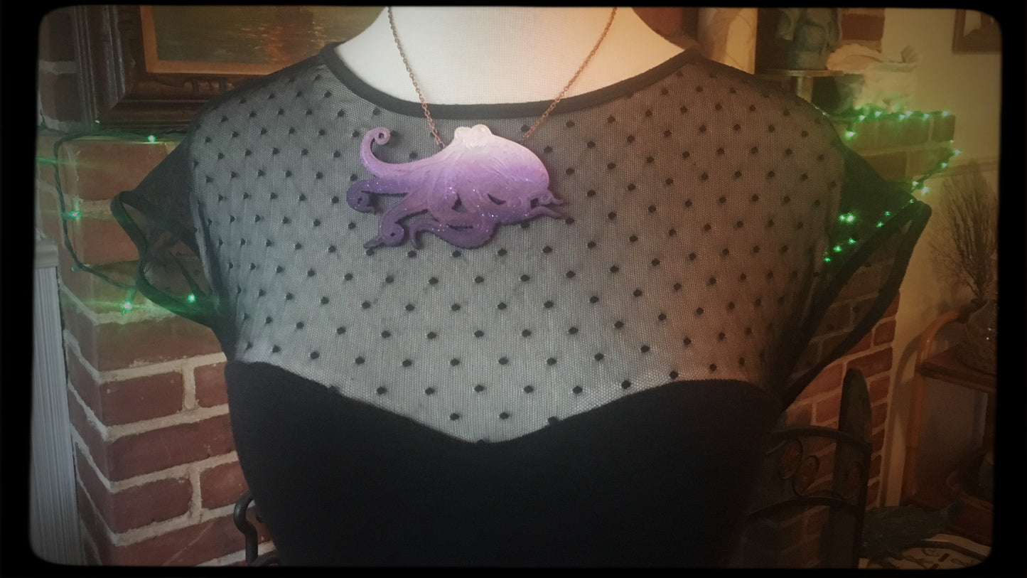 Octopus Necklace - Sea Witch Purple - SPECIAL EDITION – PURPLE