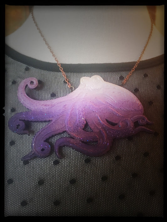 Octopus Necklace - Sea Witch Purple - SPECIAL EDITION – PURPLE