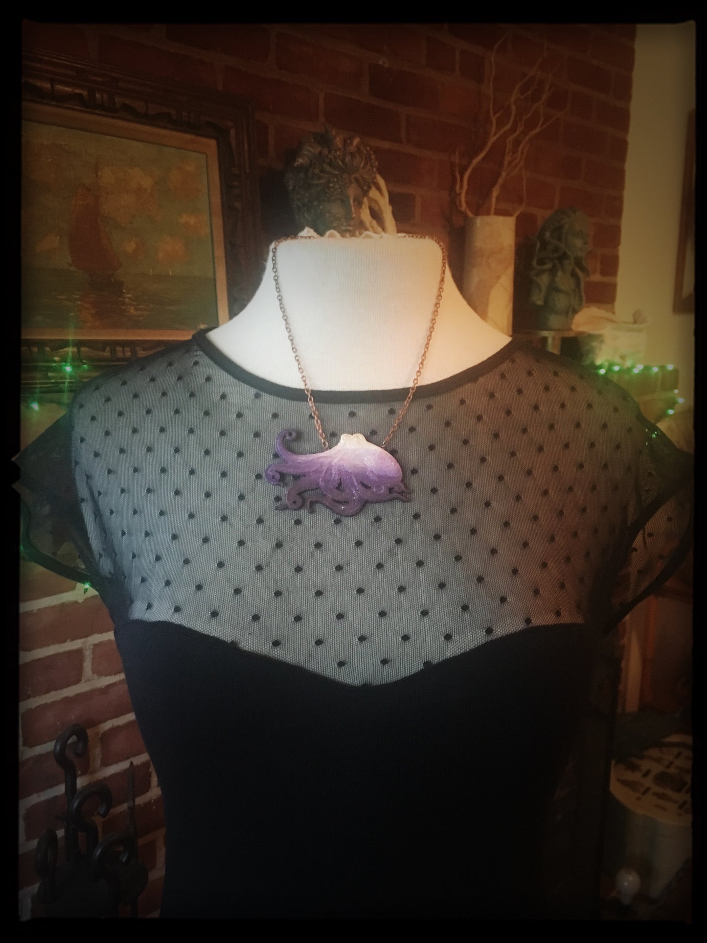 Octopus Necklace - Small - SPECIAL EDITION – PURPLE