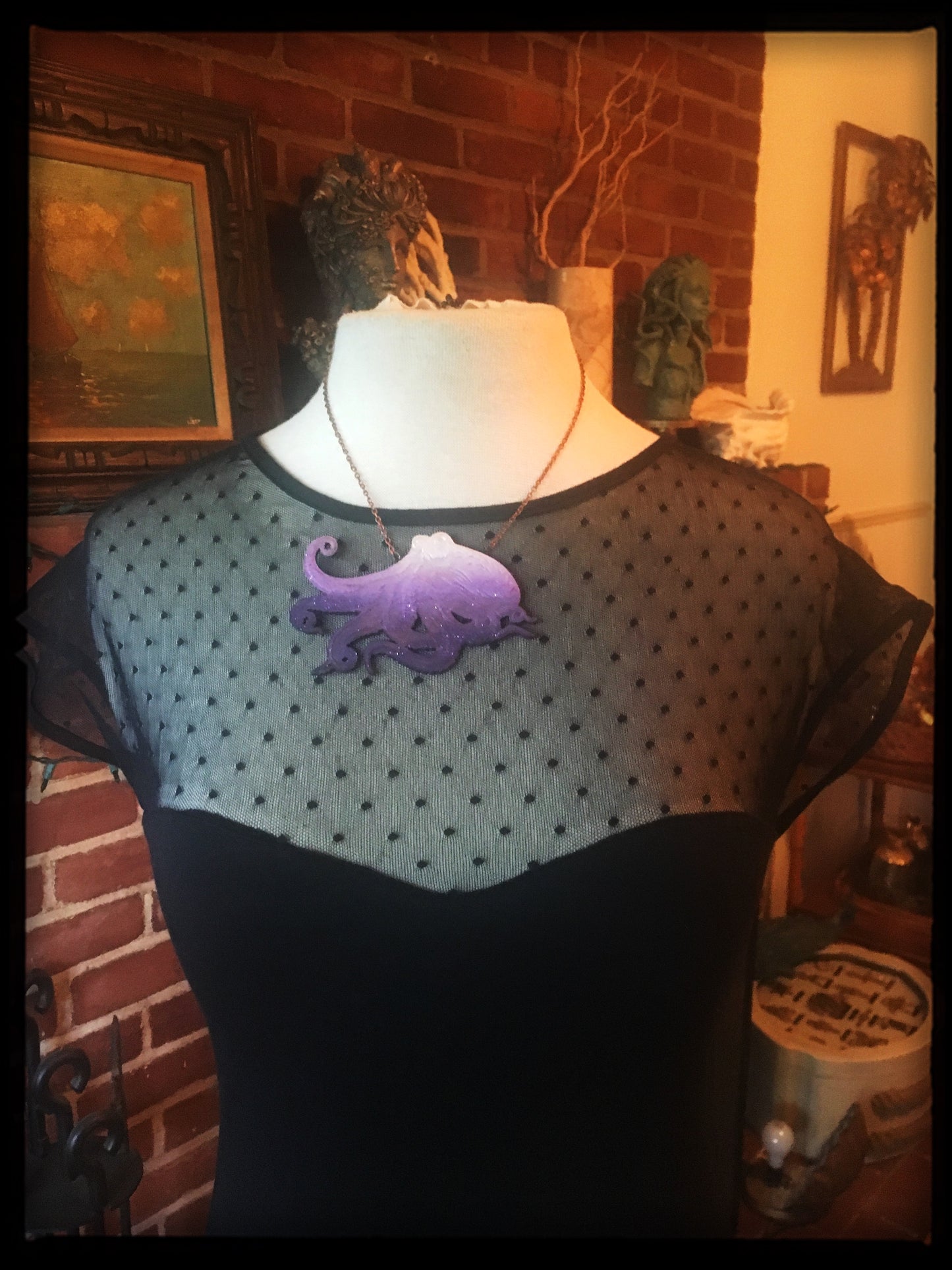 Octopus Necklace - Sea Witch Purple - SPECIAL EDITION – PURPLE