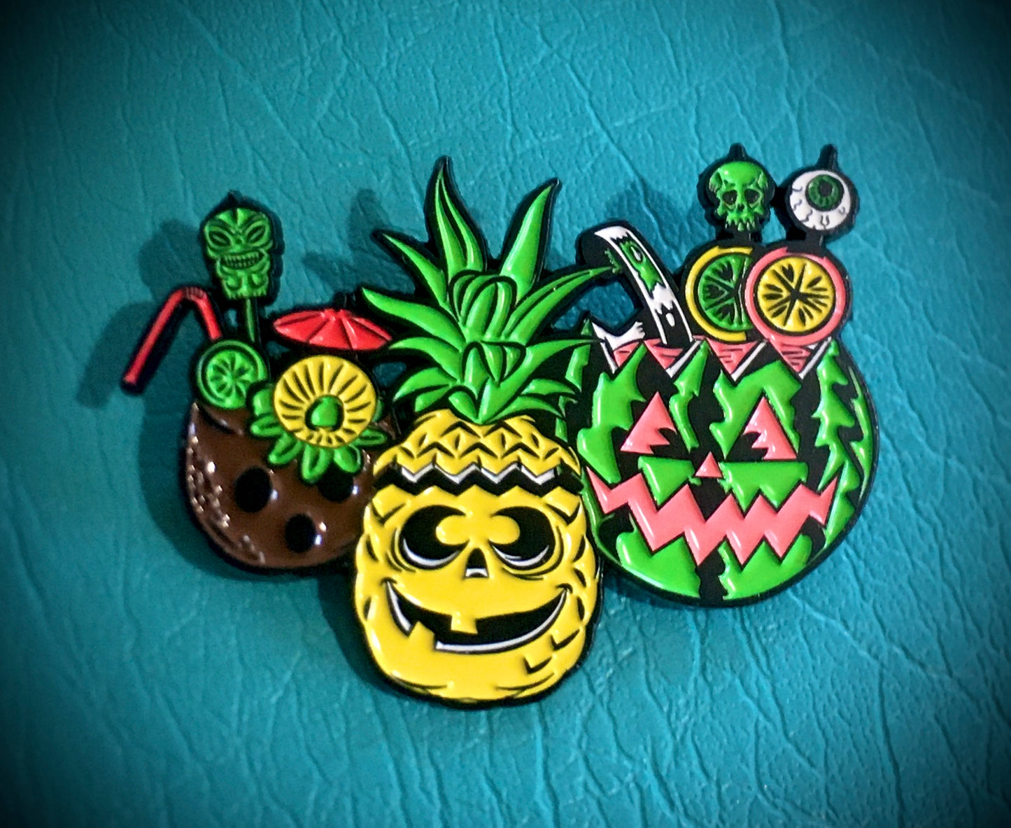 SummerWeen Tiki - Enamel PIN