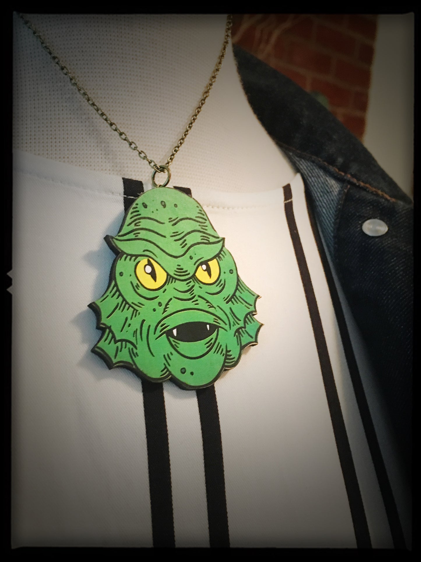 Creature Head Necklace