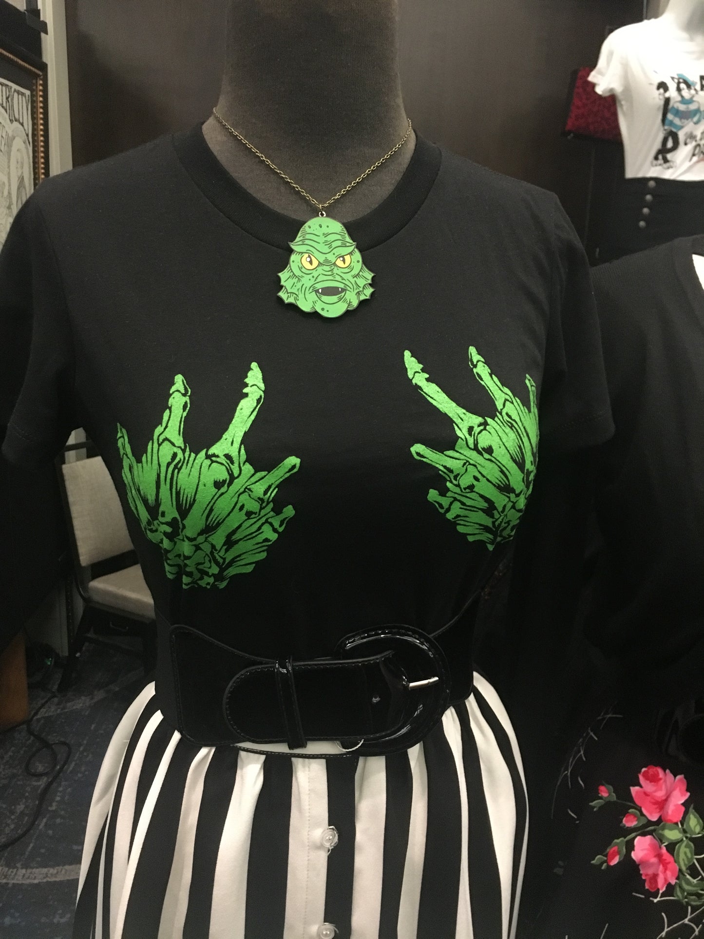 Creature Head Necklace