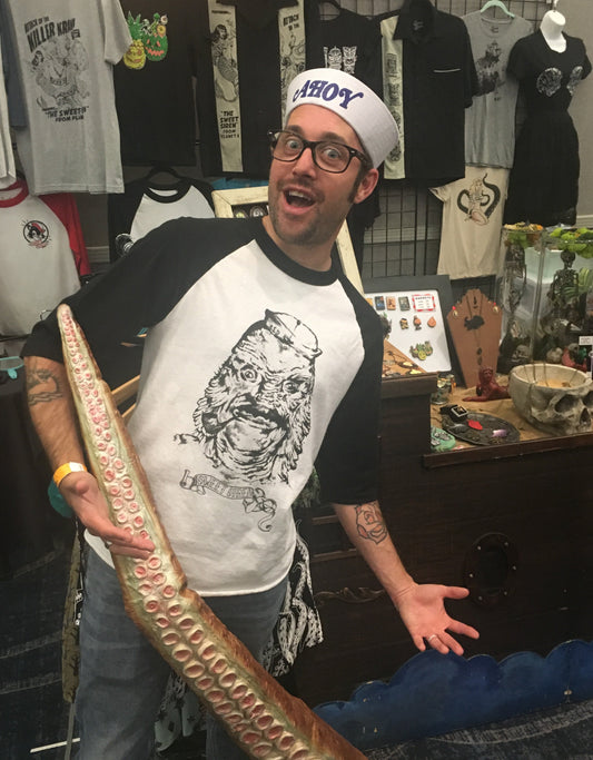 Creature Sailor Unisex Baseball tee