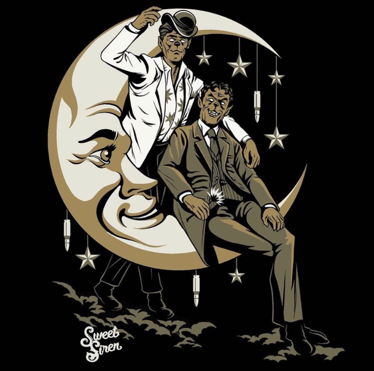 QueenS of the Night Werewolves - Unisex Crewneck Sweatshirt