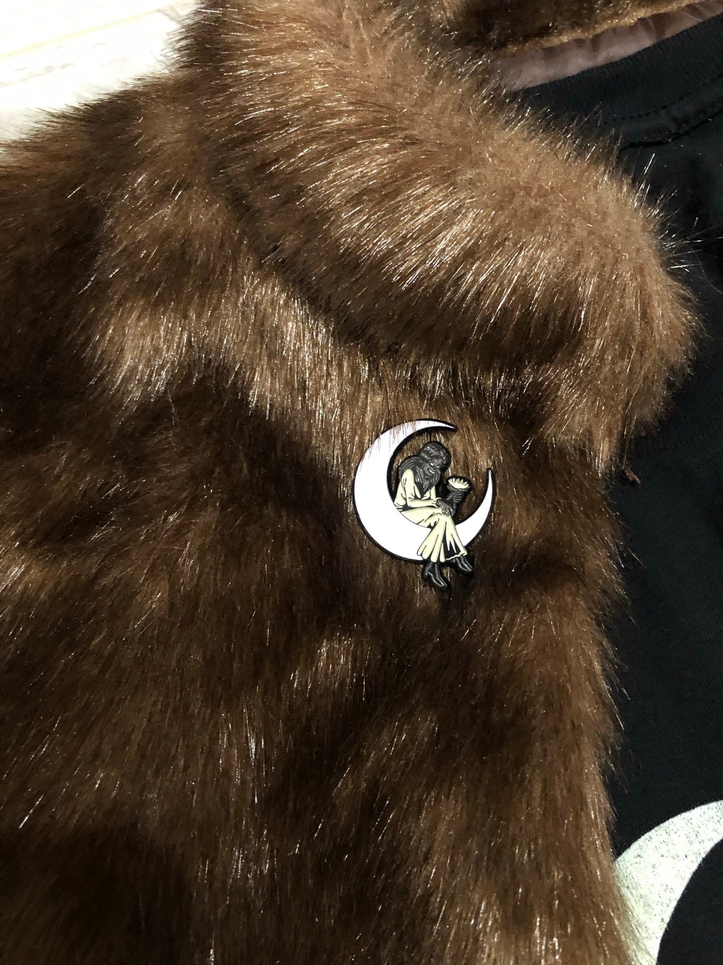 Queen of the Night - Werewolf Enamel Pin SET