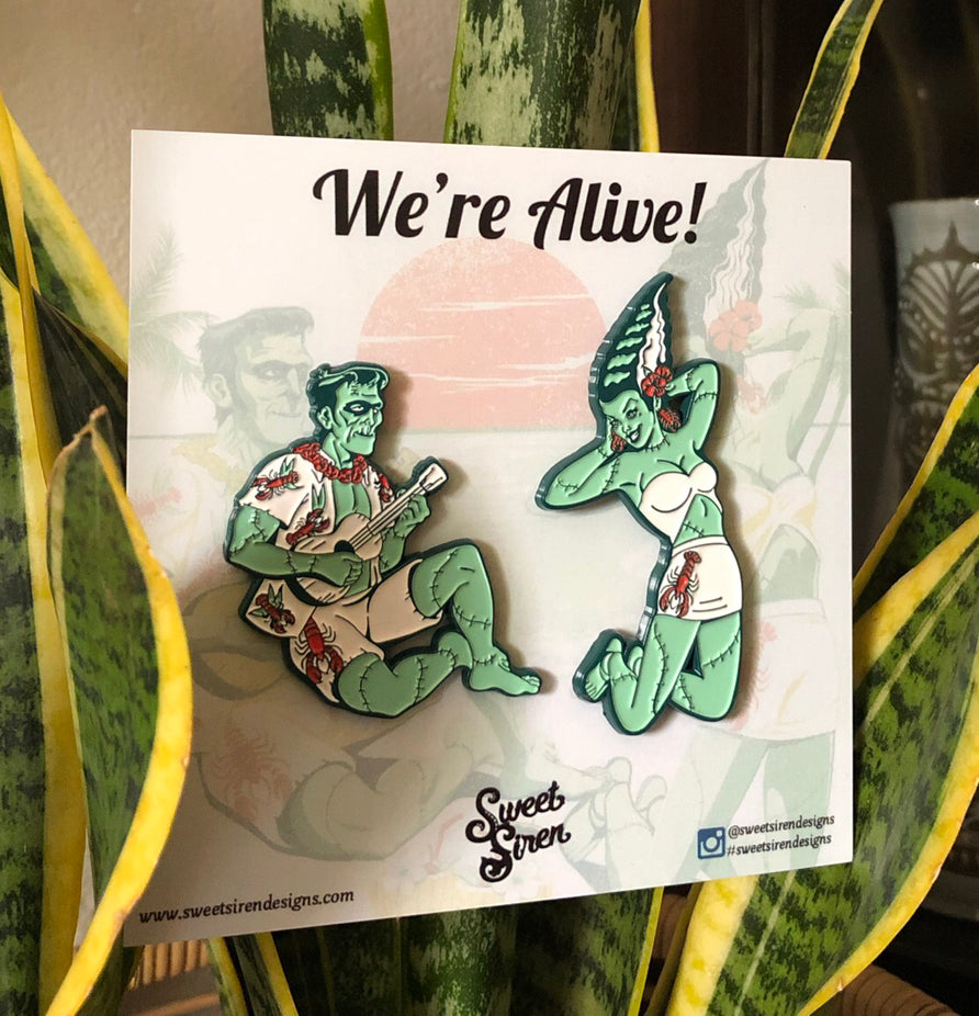We're Alive! - ENAMEL PIN SET
