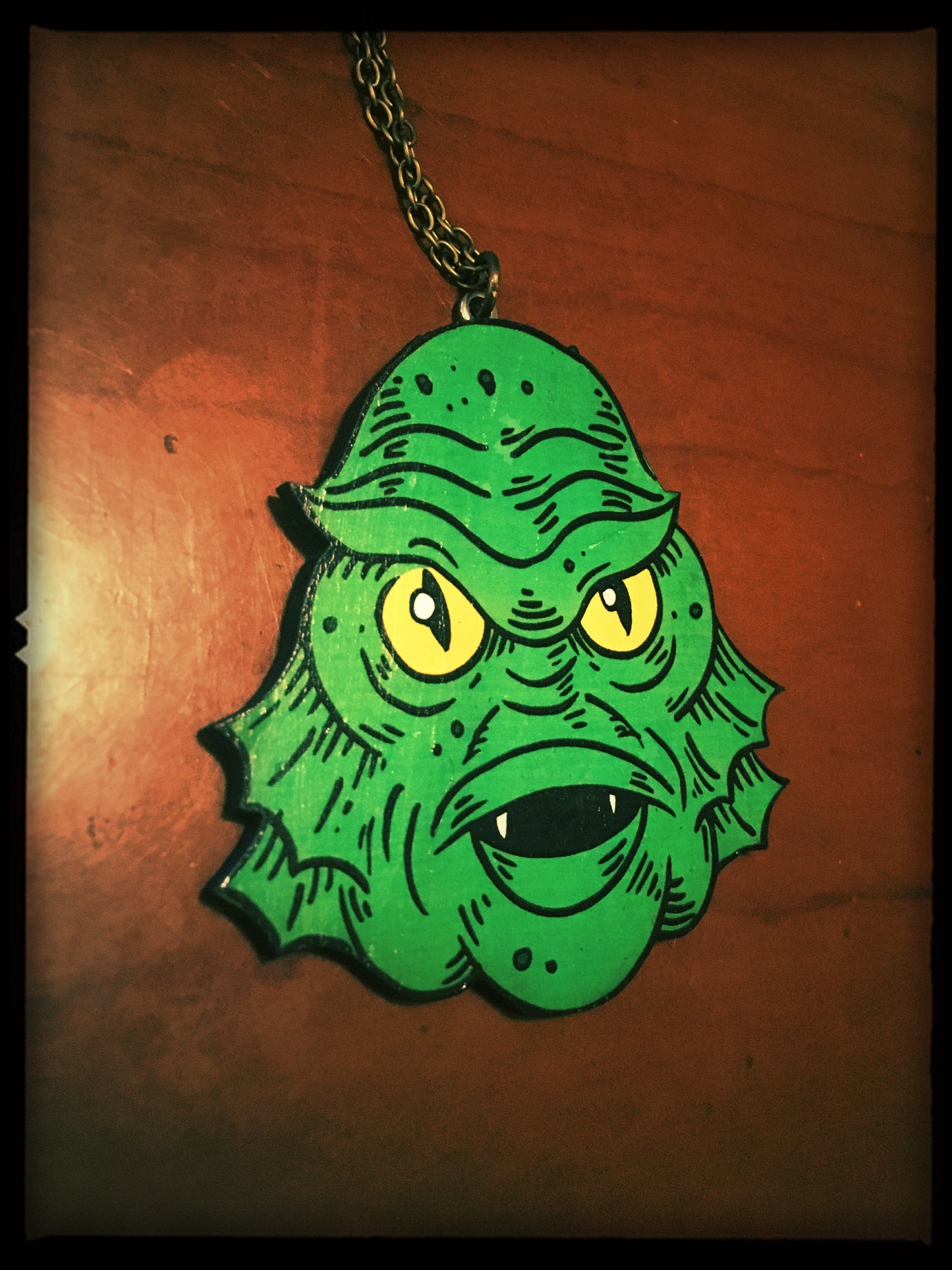 Creature Head Necklace