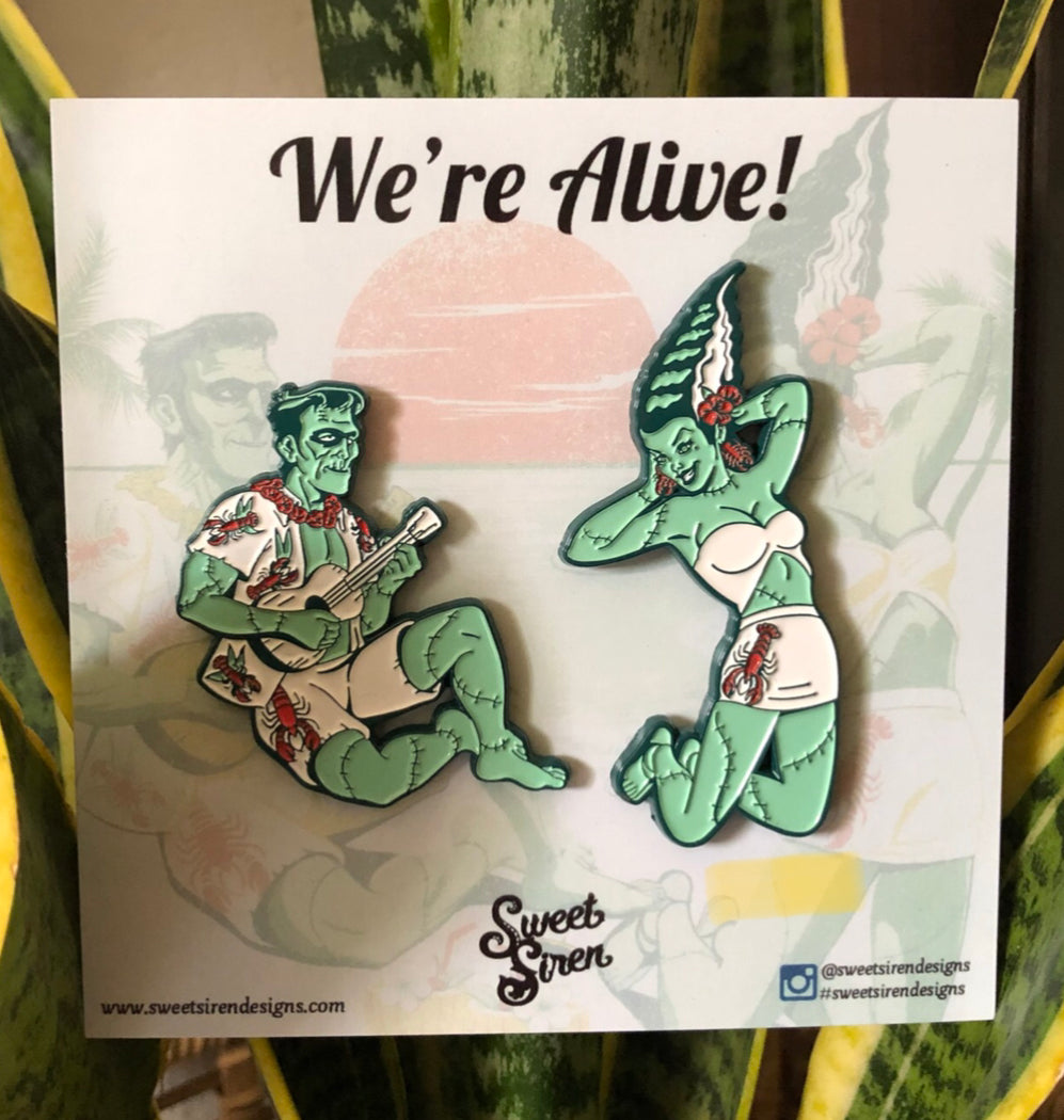 We're Alive! - ENAMEL PIN SET