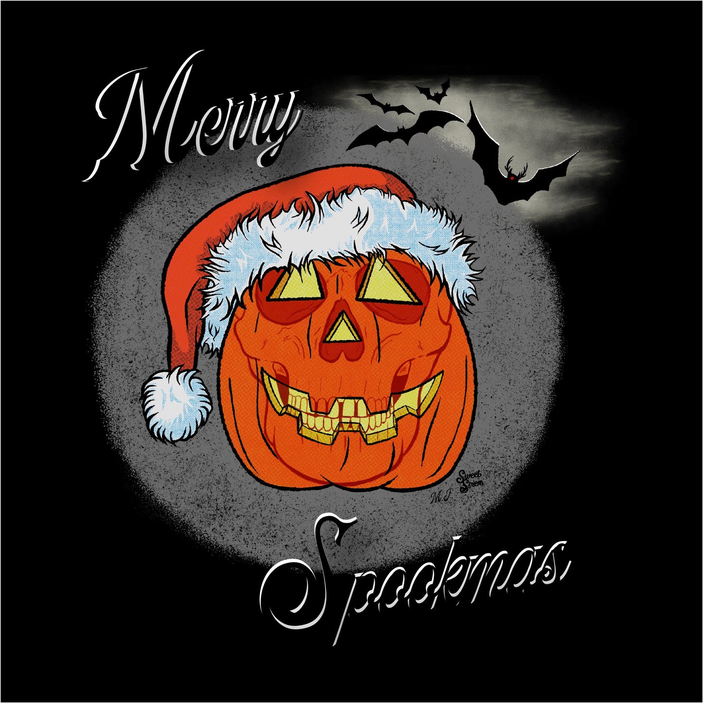Merry Spookmas Pumpkin - Unisex Tee