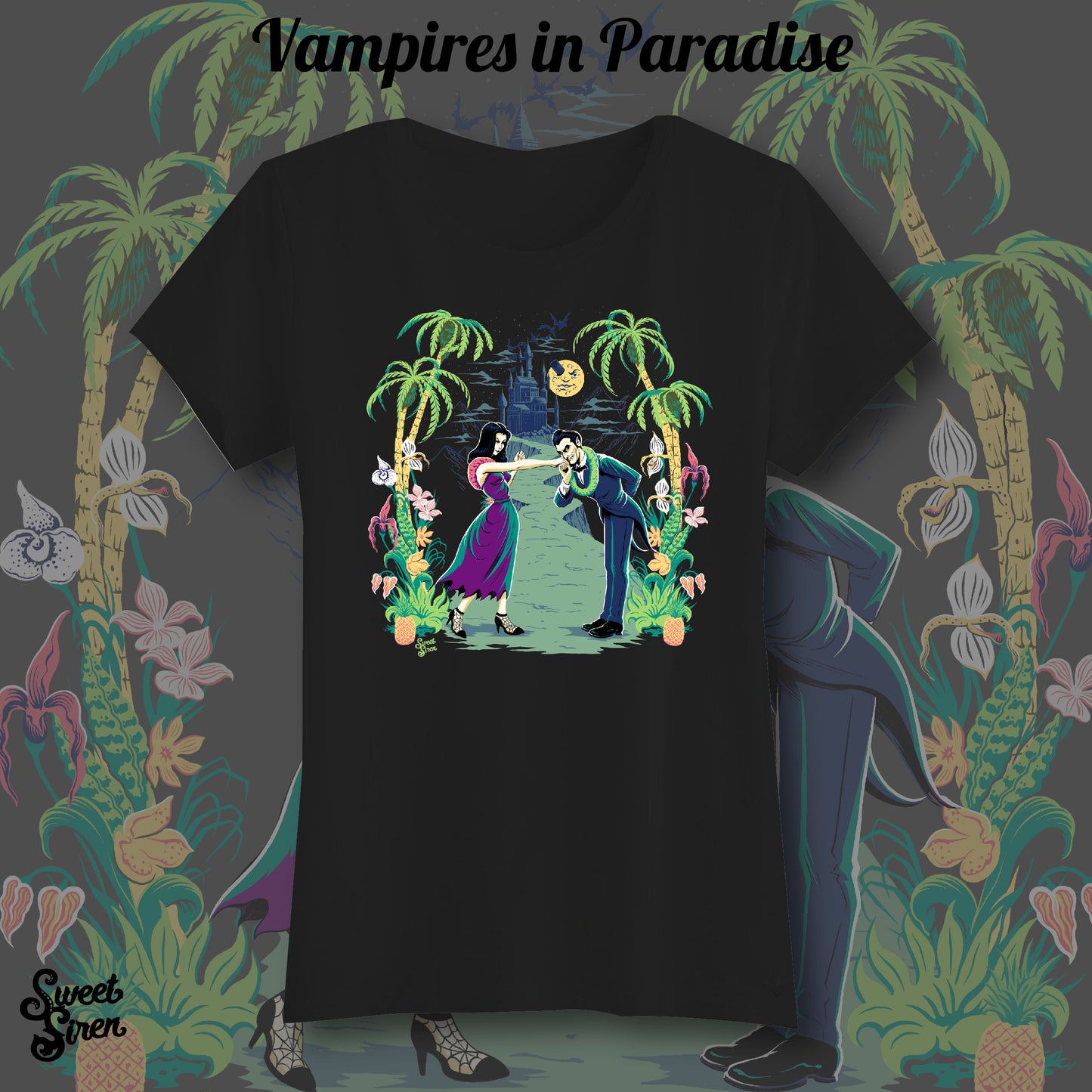 Vampire's in Paradise - Women's Tee