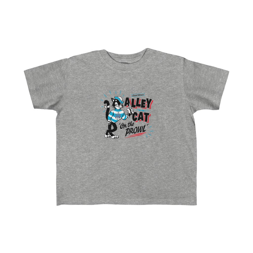 Alley Cat on the Prowl - Toddler Jersey Tee