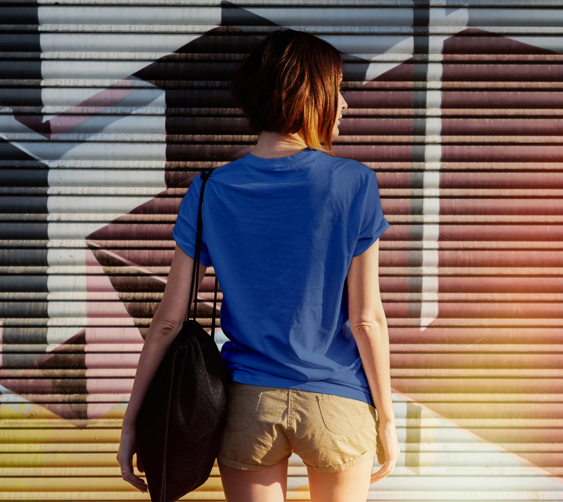 LA Skeleton Hands - UNISEX DODGER BLUE Tee