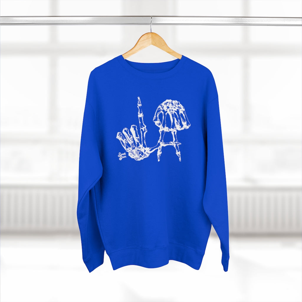 LA Skeleton Hands - Unisex Crewneck Sweatshirt
