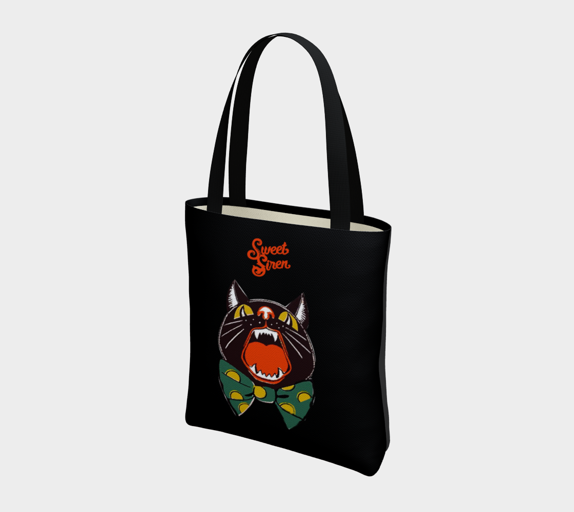 Howling Cat - BASIC Tote Bag