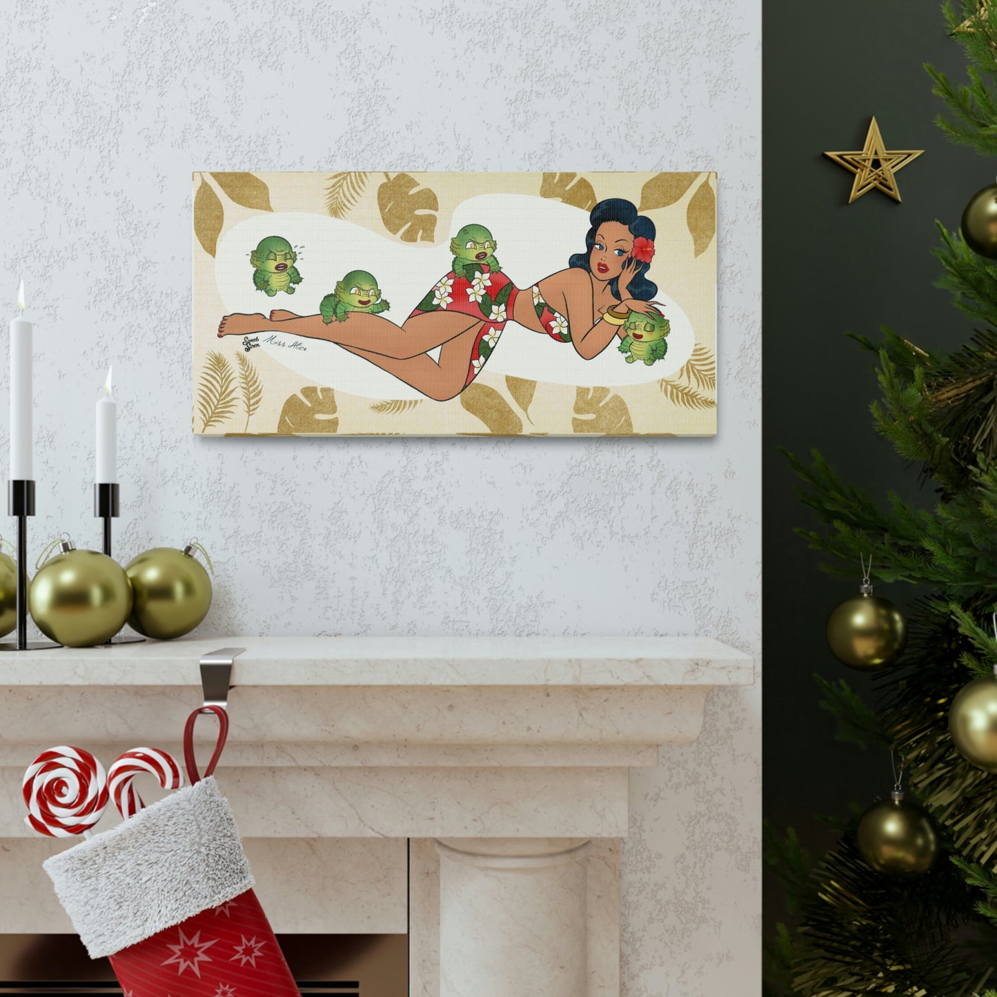 Creature Babies - Canvas Print