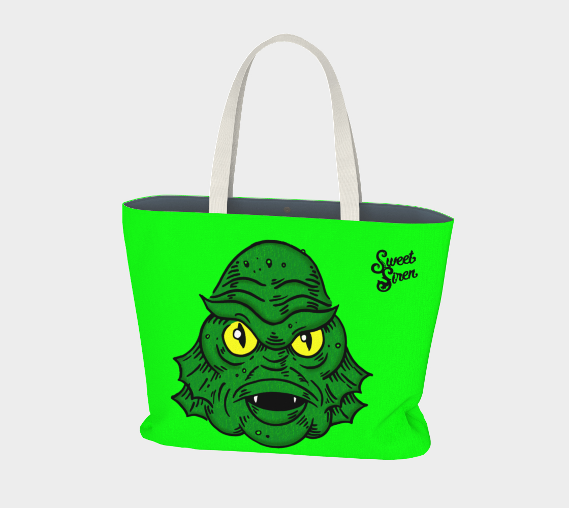 Creature Head - Beach Tote