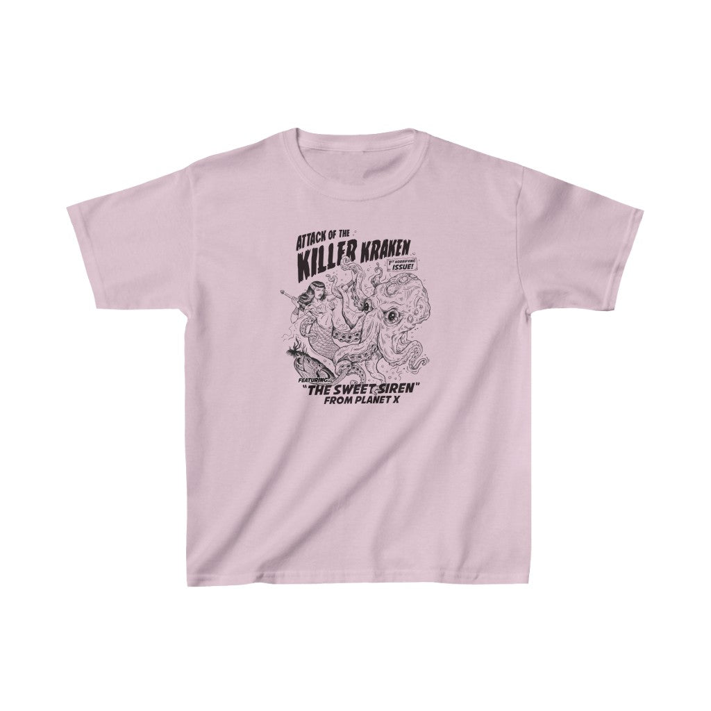 Attack of the Killer Kraken! - Youth Kids Tee