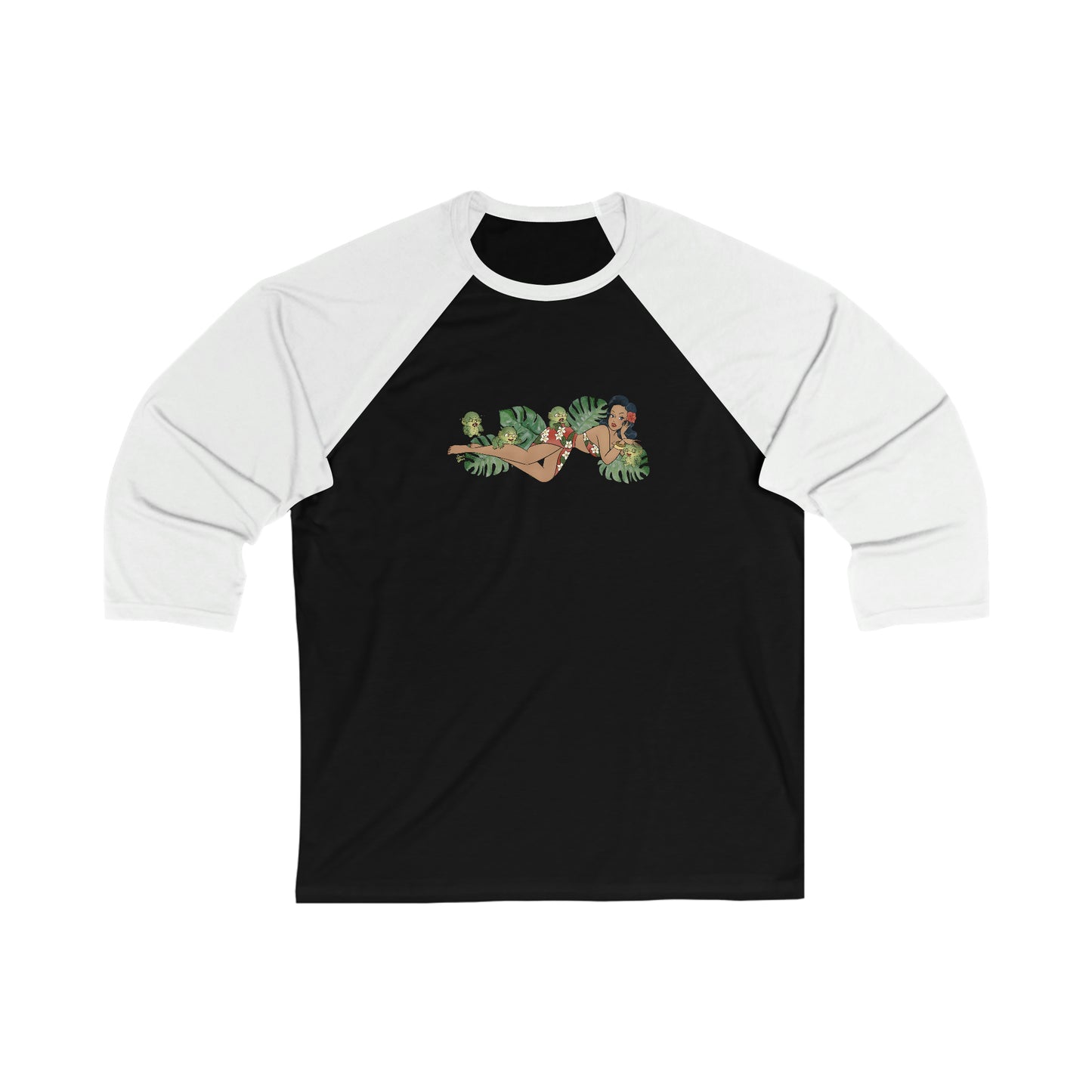 Creature Babies - Unisex 3\4 Sleeve Baseball Tee