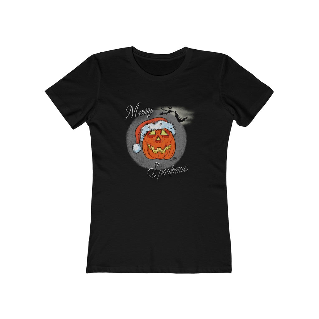 Merry Spookmas Pumpkin - Women's Tee