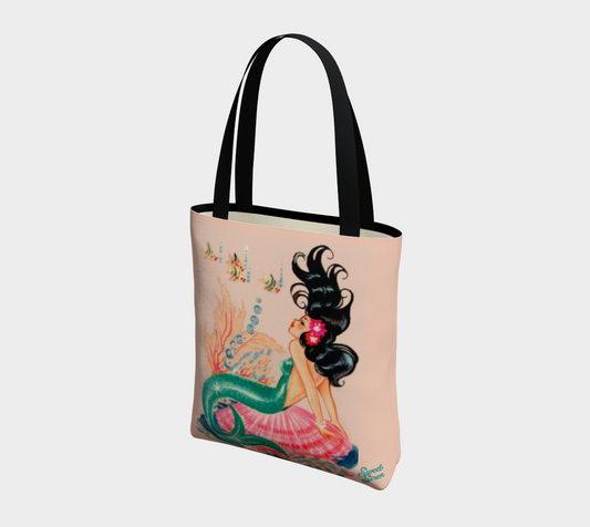 60's Mermaid Starlet - Basic Tote